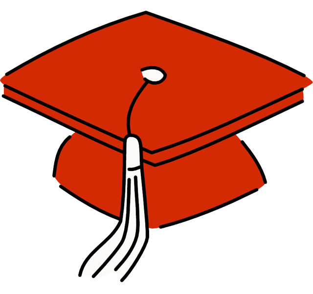 clip art grad hat - photo #14